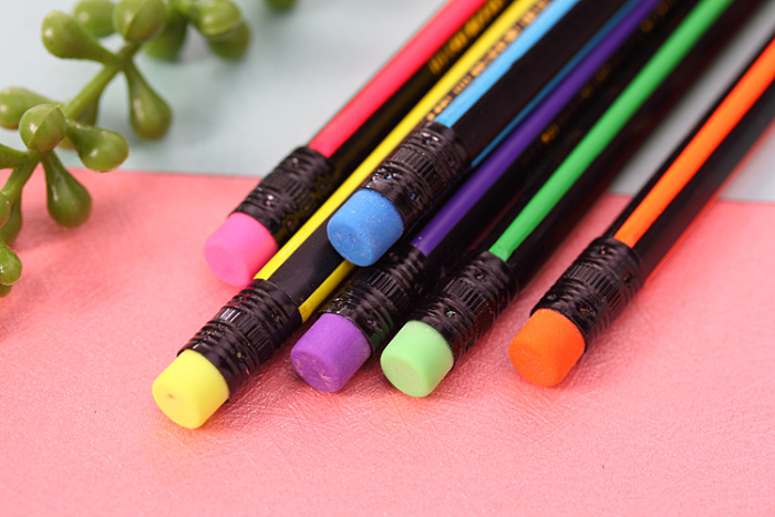 Manufacturer direct HB triangular rod string pencil writing pencil