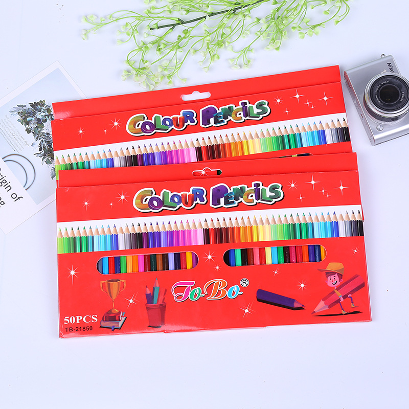 50 Color Pencil Children&#039;s Painting Coloring Color Pencil Color Wood Pencil Color Pencil Graffiti Pen
