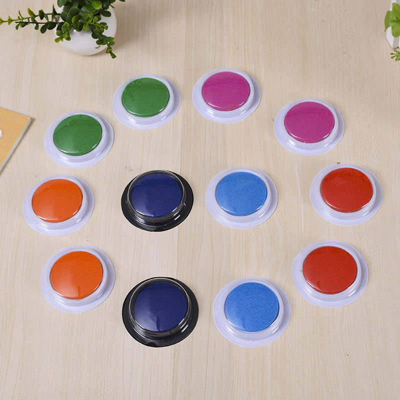 Children's finger paint washable kindergarten Creative Painting color printing ink finger painting set
