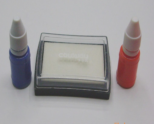 &#034;Factory direct&#034; concave plastic DIY waist ink pad ink pad early stationery
