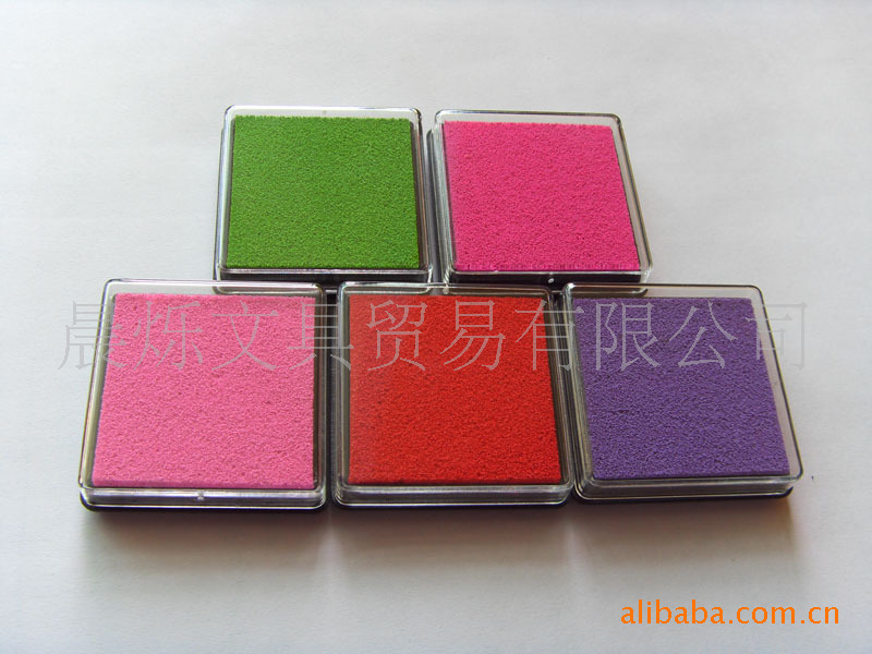 "Factory direct" concave plastic DIY waist ink pad ink pad early stationery