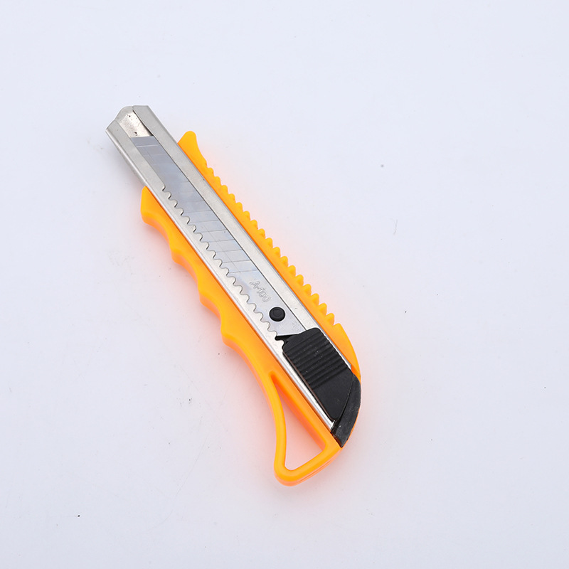 Qiyue Hardware Art Knife Large 18mm Plastic Paper Cutter Utility Knife Office Stationery Knife