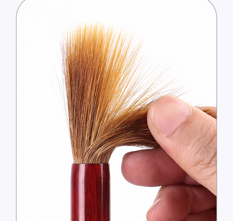 Xuanfang Weasel's Hair Writing Brush Set Metal Rod Writing Brush Book Brush Calligraphy Calligraphy painting