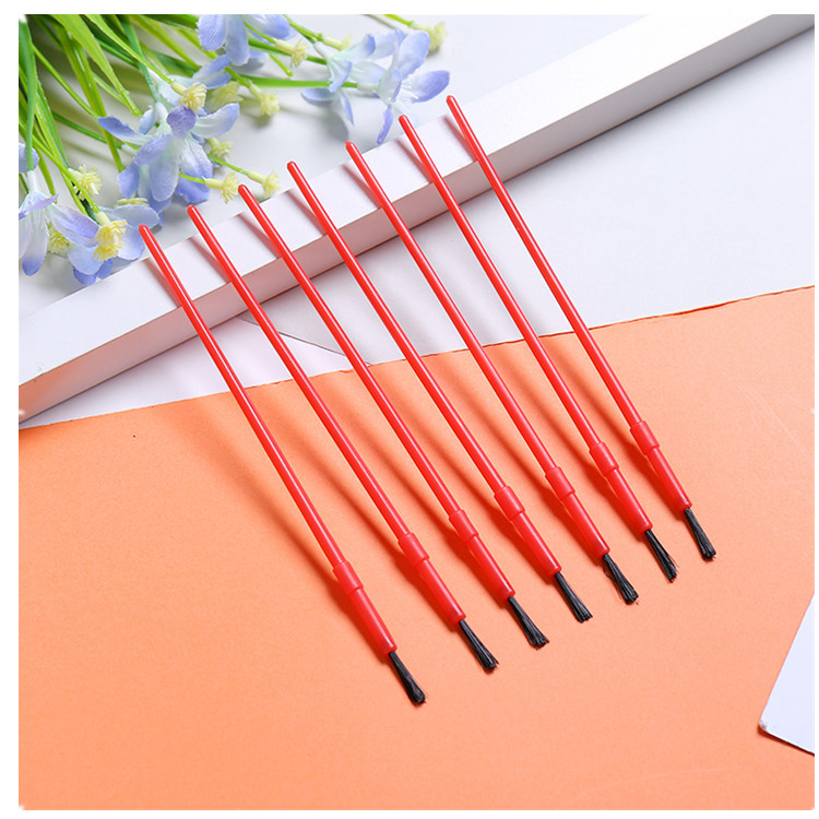 Factory in Stock Supply Digital Oil Painting Brush Hook Line Pen Plastic Brush Various Brushes Glue Brush