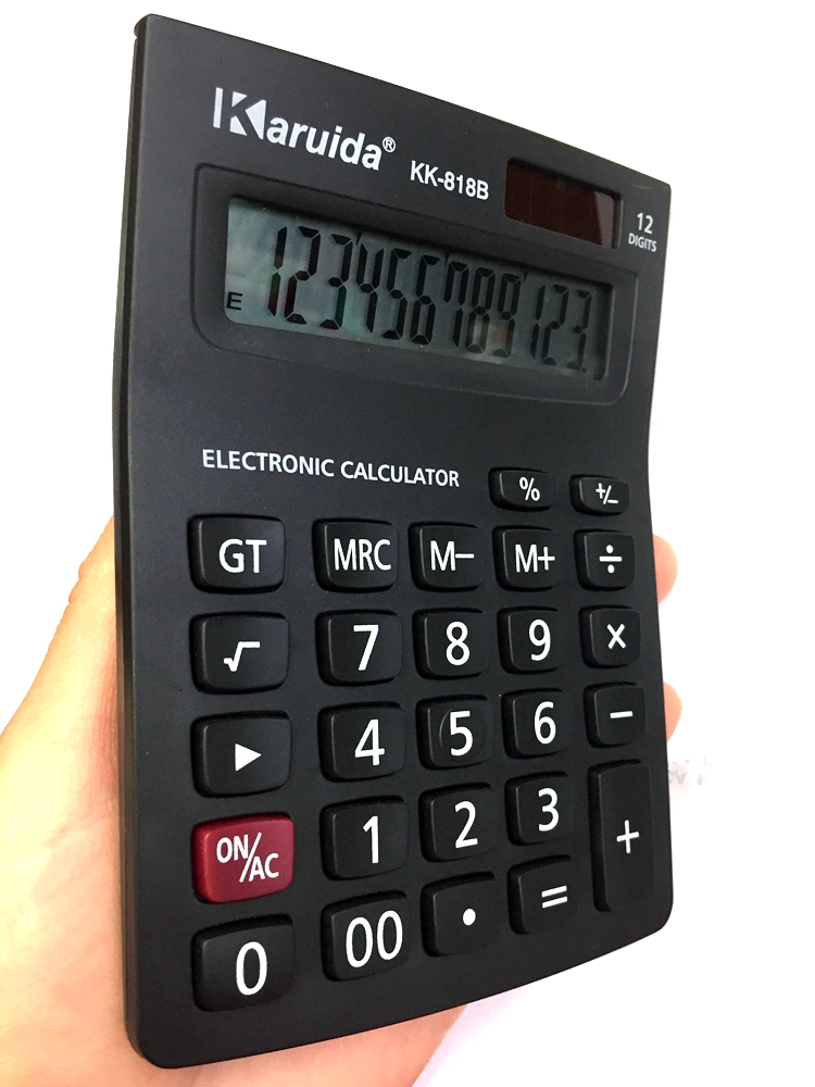 Karuida Kk818b 12 Black Office Calculator Karuida Kk818b 12 Black Office Calculator
