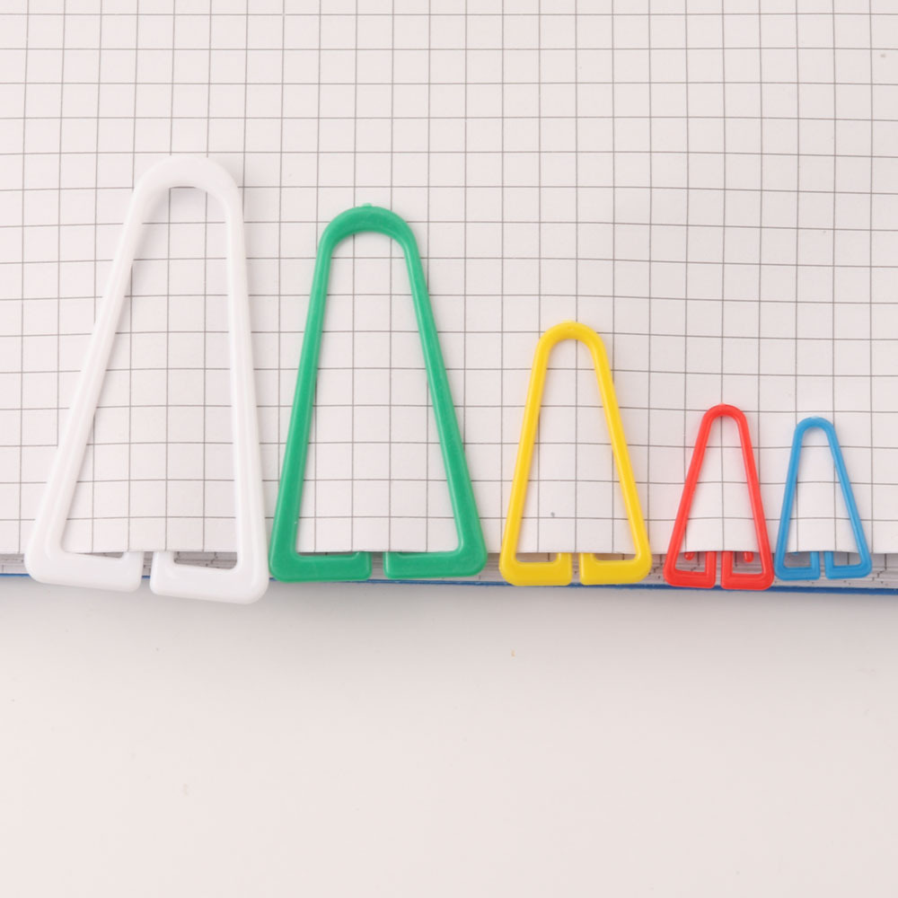 Color cartoon paper clip plastic specially-shaped paper clip 50mm cross-border special supply