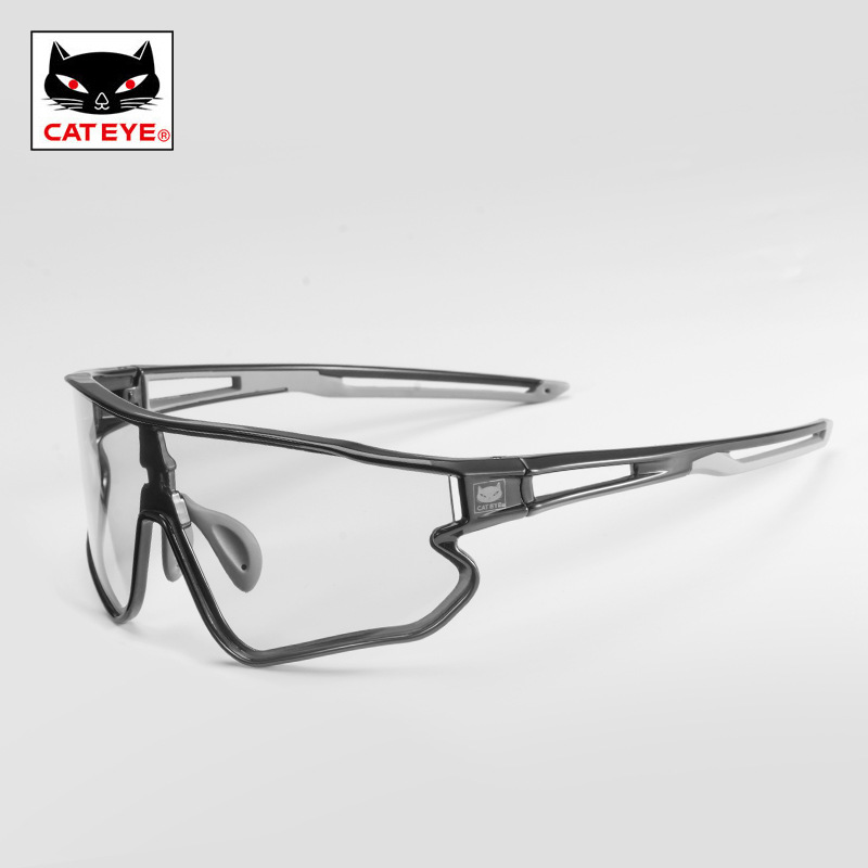 Cat Eye Glasses for Riding Color Changing Polarized Light Myopia Men&#039;s and Women&#039;s Outdoor Sports Windproof Sand Bicycle Equipment