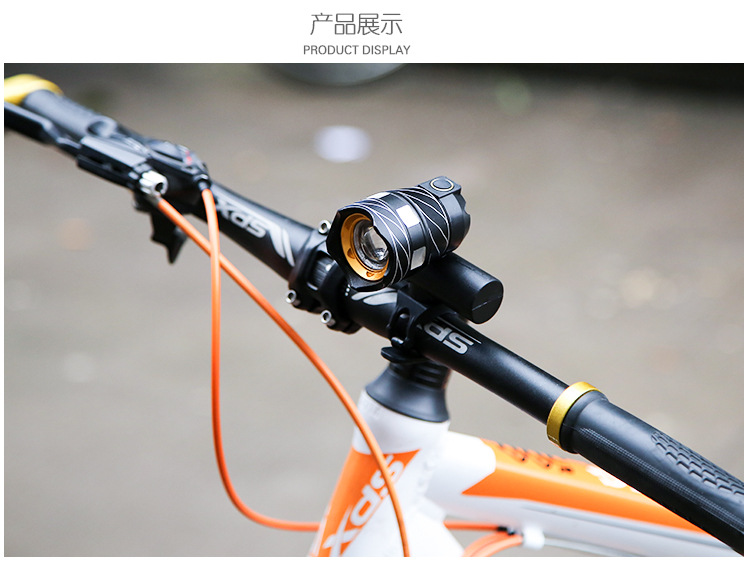 Factory direct USB rechargeable bicycle headlights night riding equipment lighting Factory direct USB rechargeable bicycle headlights night riding equipment lighting