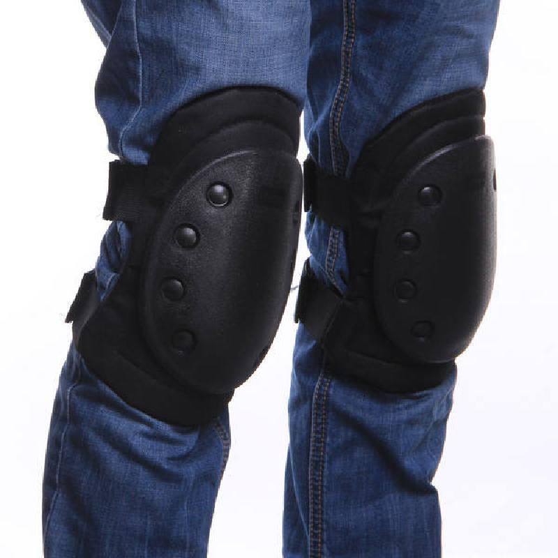 Tactical Combination Protective Gear Military Fans Knee and Elbow Pad Four-Piece Outdoor CS Field Equipment Riding Outdoor Supplies