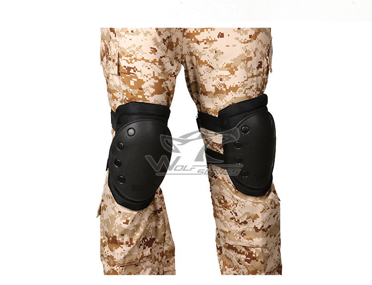 Tactical Combination Protective Gear Military Fans Knee and Elbow Pad Four-Piece Outdoor CS Field Equipment Riding Outdoor Supplies