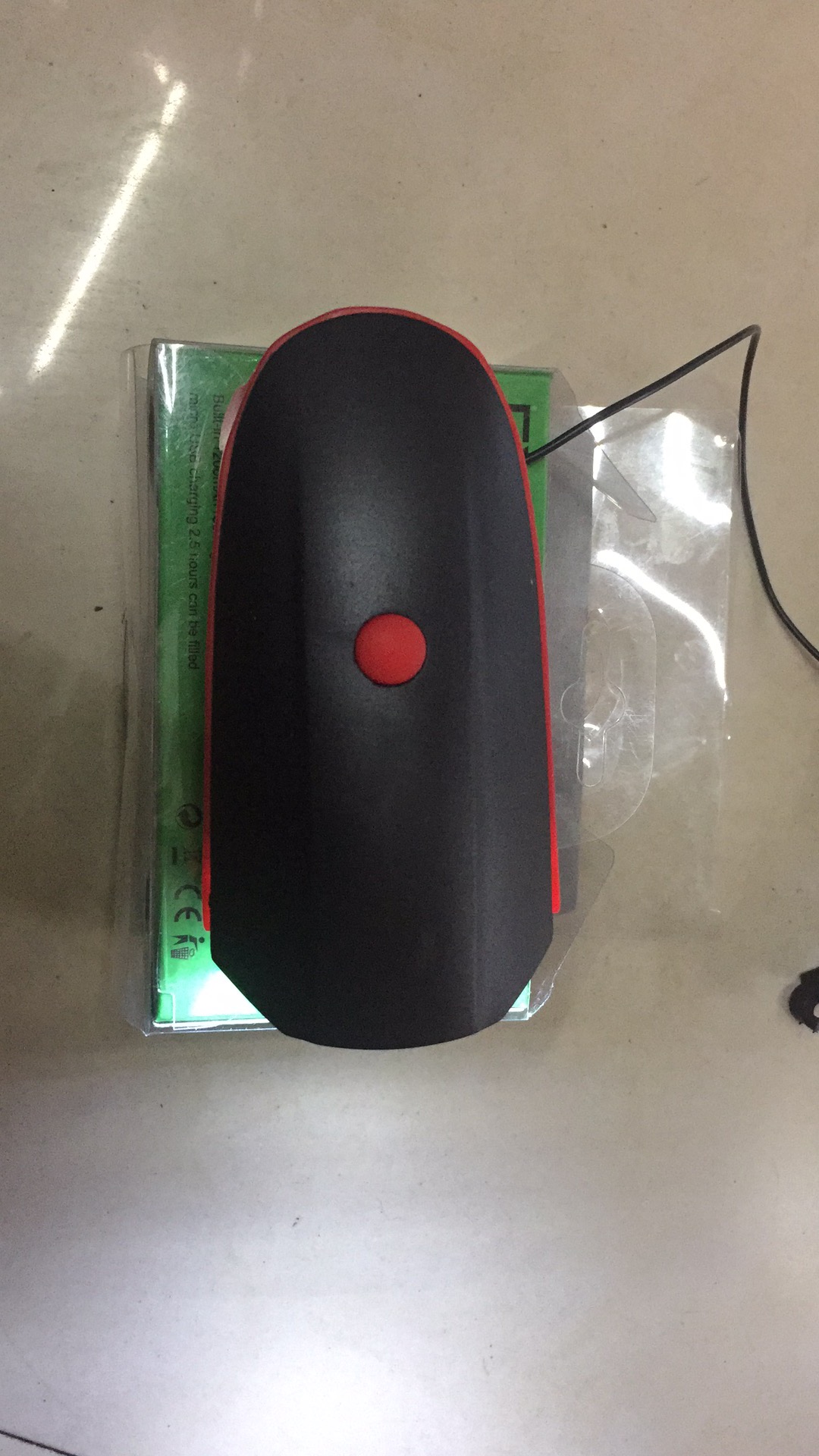 Self-powered headlight horn USB rechargeable bicycle headlight with horn riding equipment fy-058.