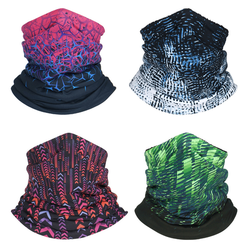 Sports Equipment Autumn and Winter New Riding Hat Wind-Proof and Cold Protection Mask Headscarf Skiing Outdoor Fleece-Lined Warm Scarf