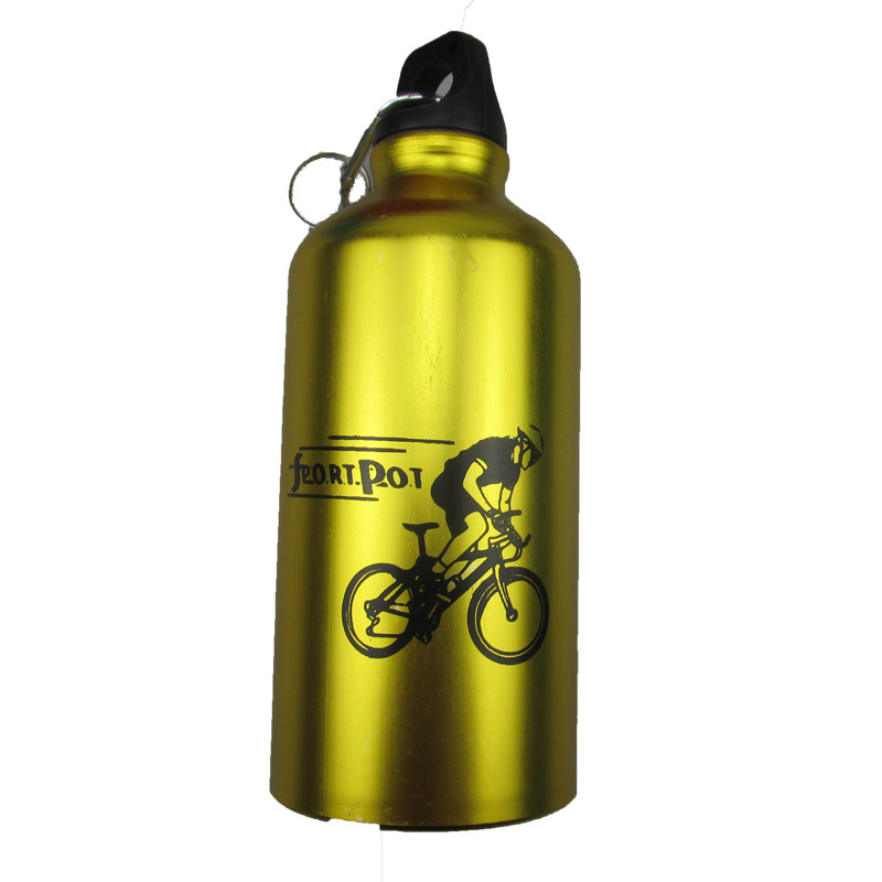 Factory Direct Sales Outdoor Sports Bottle Riding Aluminum Kettle Cycling Water Cup 500ml Riding Supplies Equipment