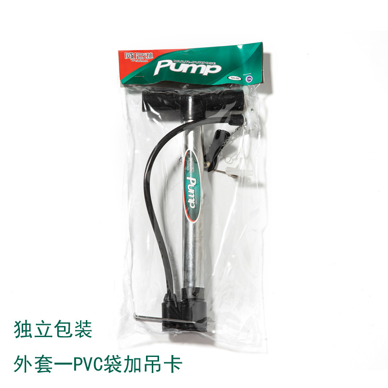 Inflator Aluminum Alloy Portable Basketball Football Riding Equipment Bicycle Fittings Factory Direct Sales