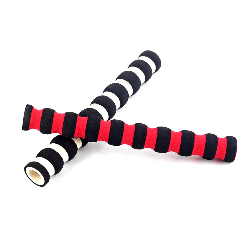 Sponge Grip Cover Anti-Slip Shock-Proof Riding Equipment Motorcycle Electric Car Bicycle Modification Accessories Hand Grip Cover Wholesale