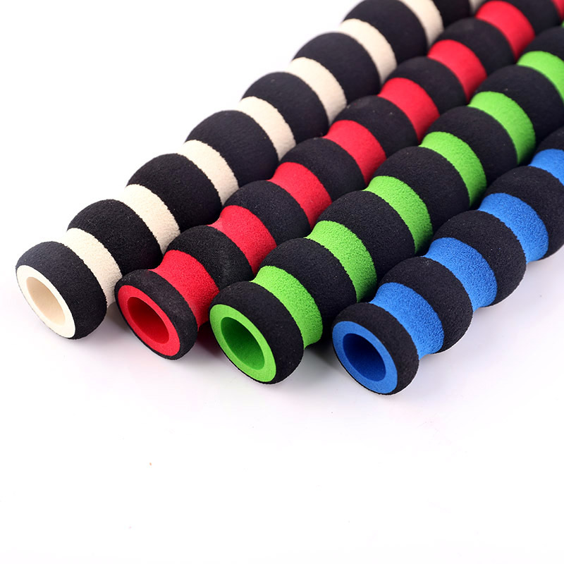 Sponge Grip Cover Anti-Slip Shock-Proof Riding Equipment Motorcycle Electric Car Bicycle Modification Accessories Hand Grip Cover Wholesale