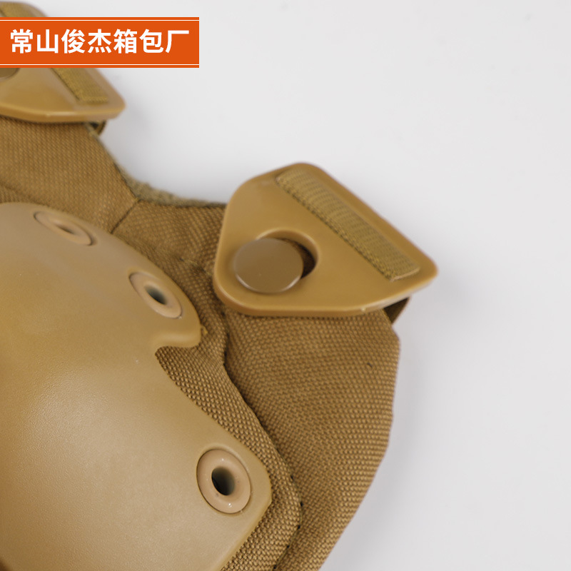Factory Direct Sales Sports Kneecaps Set Military Fans Field Equipment Knee and Elbow Pad Riding Sports Protective Gear 4-Piece Set