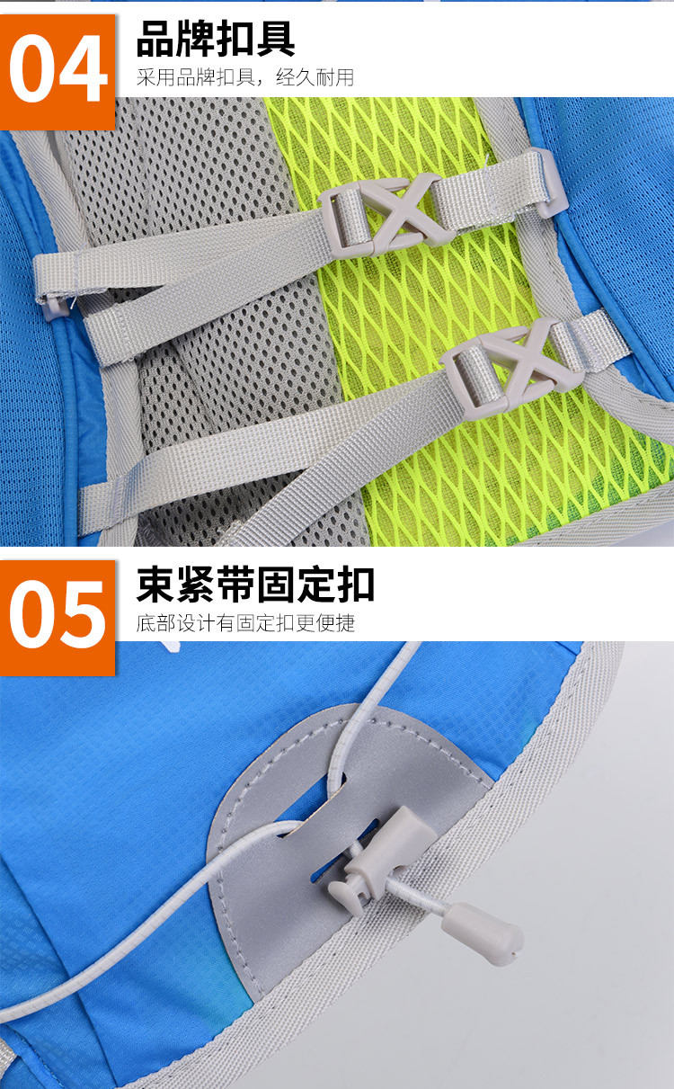 Cross-Border Outdoor Riding Water Bag Backpack Hiking Cross-Country Backpack Fit Running Sports Marathon Equipment Bag