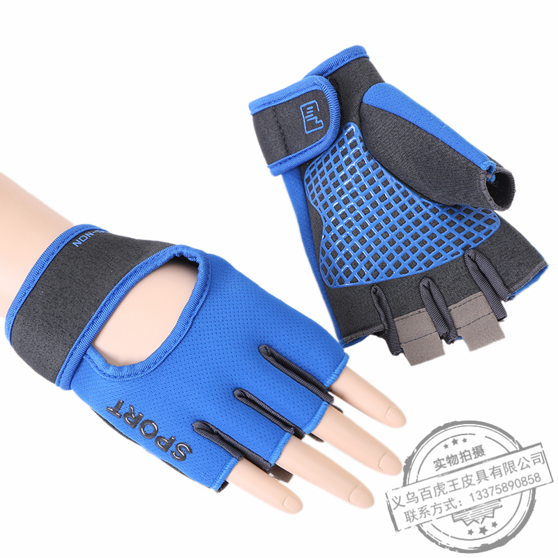 Car Knight Fitness Gloves Sports Anti-Cocoon Half Finger Men&#039;s Equipment Training Outdoor Sports Riding Gloves Non-Slip