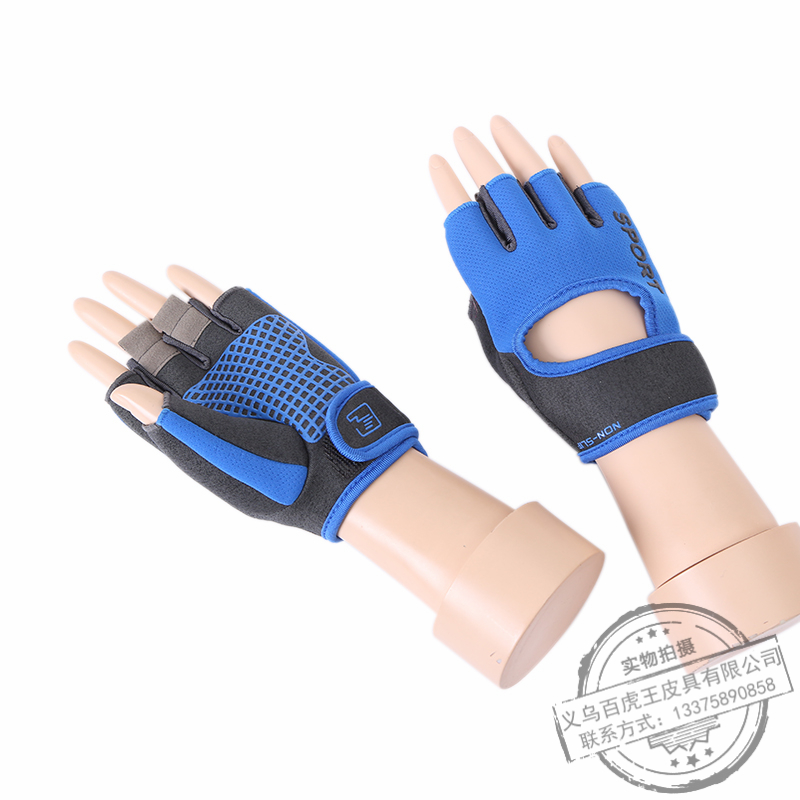 Car Knight Fitness Gloves Sports Anti-Cocoon Half Finger Men&#039;s Equipment Training Outdoor Sports Riding Gloves Non-Slip