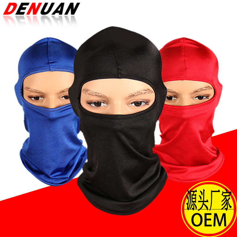 Lycra Hood Soft Equipment Outdoor Riding Face Motorcycle Windproof Tactical Cold-Proof Mask Cycling Mask
