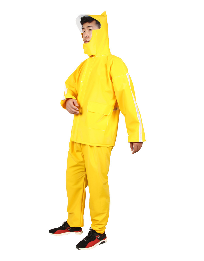Factory Direct Sales American Take-out Raincoat Riding Group Reflective Adult Outdoor Raincoat Rain Pants Split Suit Rider Equipment Factory Direct Sales American Take-out Raincoat Riding Group Reflective Adult Outdoor Raincoat Rain Pants Split Suit Rider Equipment