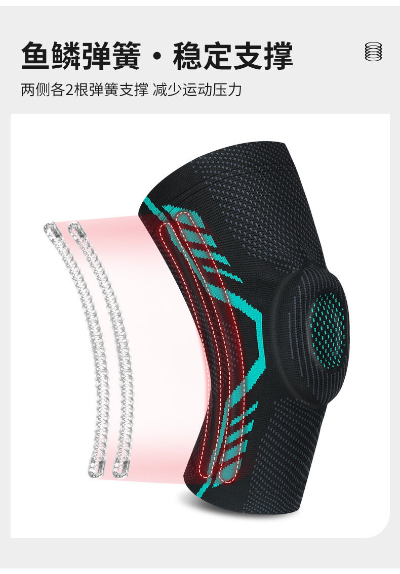 Basketball Sports Kneecaps Pressurized Silicone Anti-Collision Protection Patella Outdoor Riding Fitness Dance Mountaineering Protective Gear Equipment Basketball Sports Kneecaps Pressurized Silicone Anti-Collision Protection Patella Outdoor Riding Fitness Dance Mountaineering Protective Gear Equipment