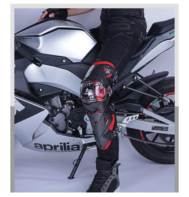 Motorcycle Kneecap Four Seasons Knight Riding Anti-Fall Motorcycle off-Road Protective Gear Leg Guard Equipment Men's and Women's Summer Windproof Motorcycle Kneecap Four Seasons Knight Riding Anti-Fall Motorcycle off-Road Protective Gear Leg Guard Equipment Men's and Women's Summer Windproof
