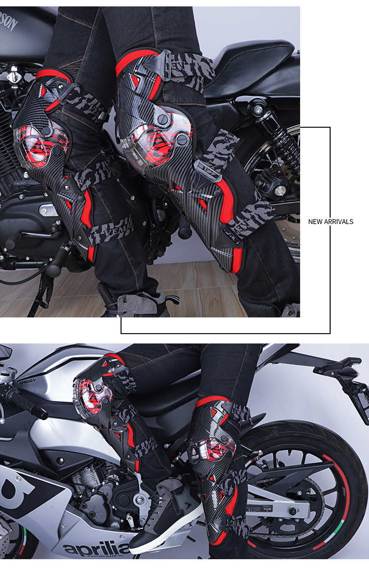 Motorcycle Kneecap Four Seasons Knight Riding Anti-Fall Motorcycle off-Road Protective Gear Leg Guard Equipment Men's and Women's Summer Windproof Motorcycle Kneecap Four Seasons Knight Riding Anti-Fall Motorcycle off-Road Protective Gear Leg Guard Equipment Men's and Women's Summer Windproof
