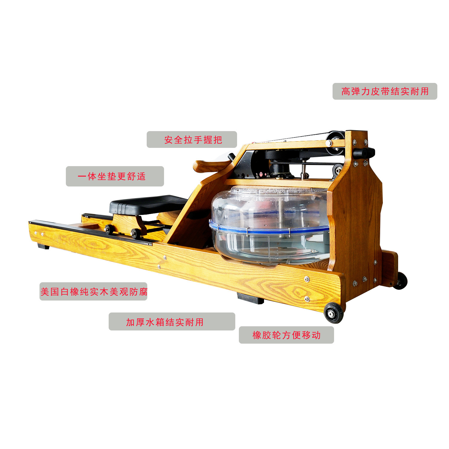 Rowing Machine Aerobic Fitness Equipment Rowing Machine Wooden Water Resistance Paddle Machine for Wholesalers Rowing Machine Aerobic Fitness Equipment Rowing Machine Wooden Water Resistance Paddle Machine for Wholesalers