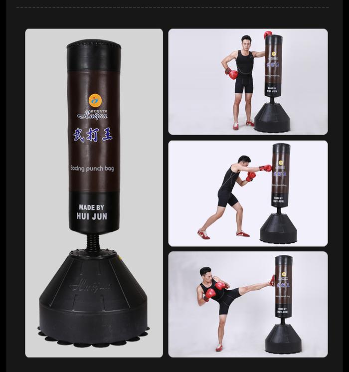 HJ-G076A tumbler hardcover boxing sandbag sandbag Wushu Sanda Muay Thai fitness equipment bag, vertical 1.75 meters