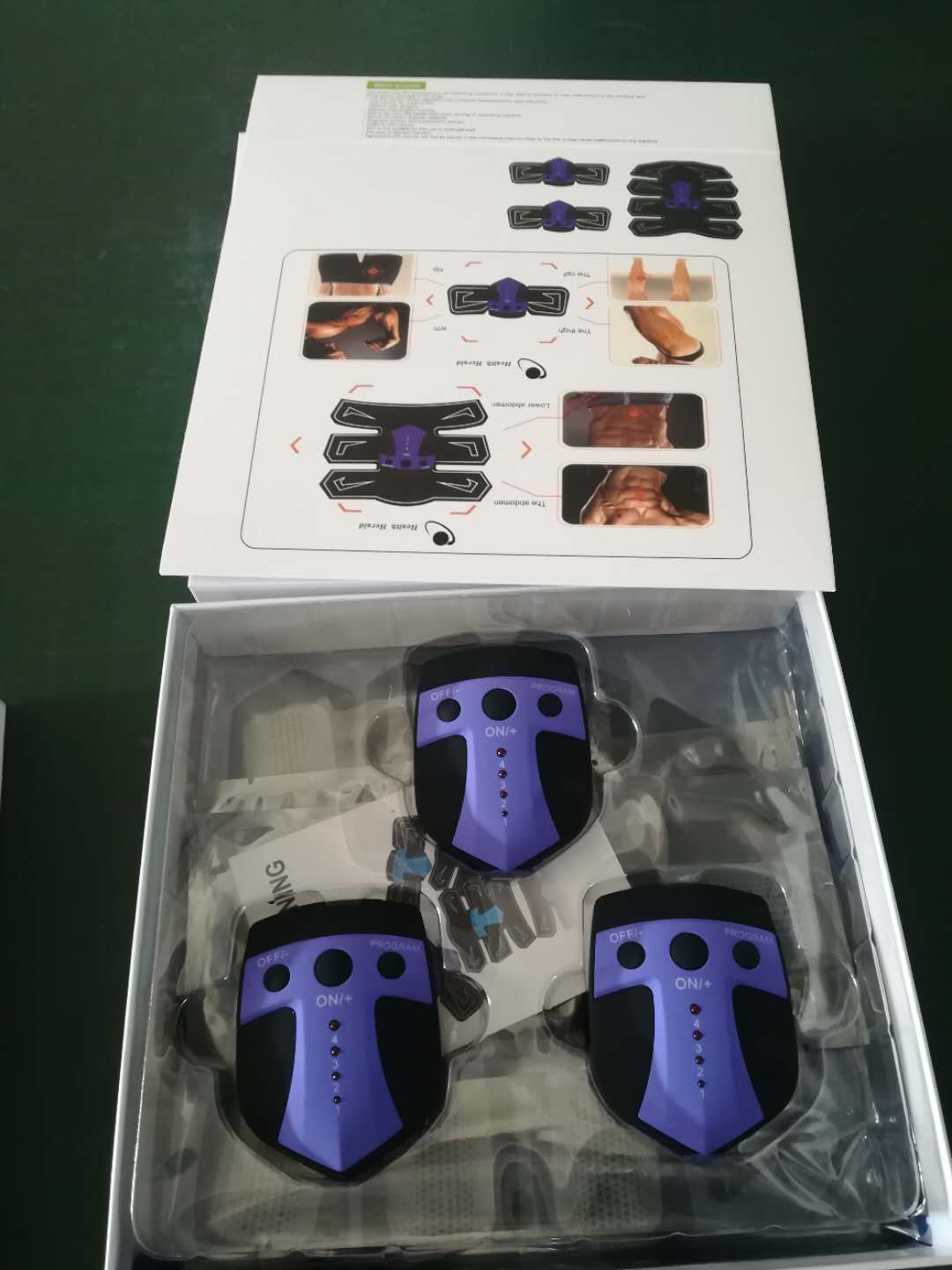 Abdominal fitness equipment intelligent training equipment