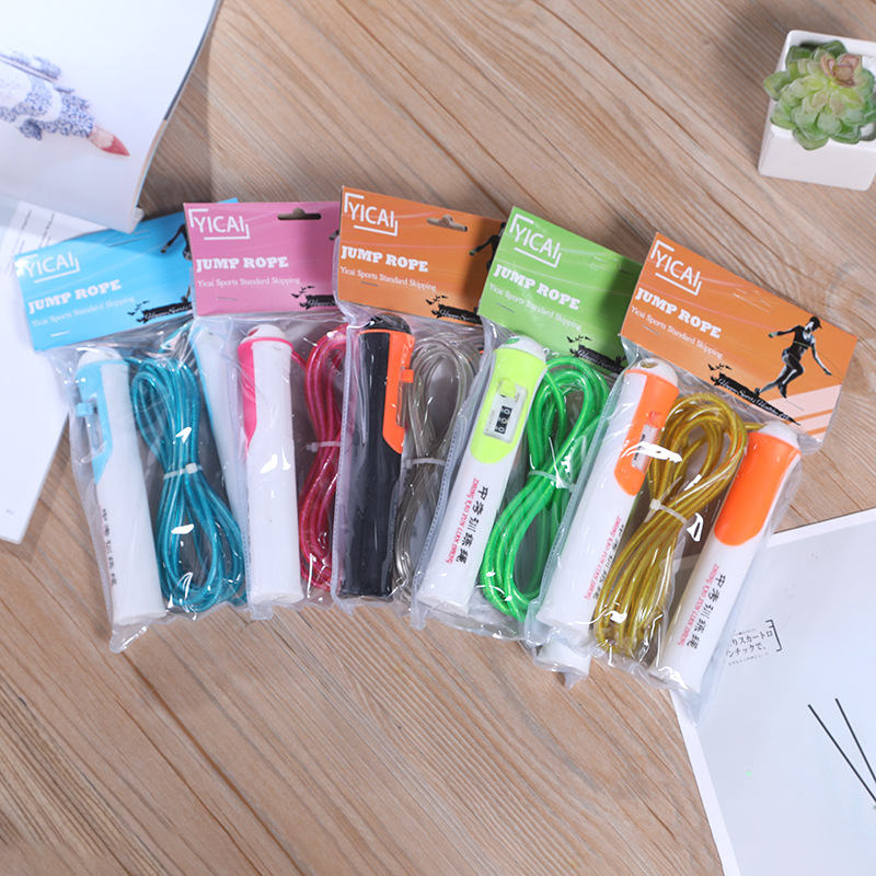 Senior High School Entrance Examination Training Steel Wire Rope Mechanical Counting Color Multiple Adjustable Non-Slip Wear-Resistant Fitness Equipment Supplies Wholesale