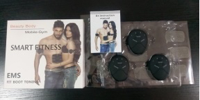 Cross-Border Hot EMS AB Rocket Fitness Apparatus Smart Abdominal Wheel Home Lazy Fitness Equipment Abdominal Stickers Three-Piece Set Cross-Border Hot EMS AB Rocket Fitness Apparatus Smart Abdominal Wheel Home Lazy Fitness Equipment Abdominal Stickers Three-Piece Set