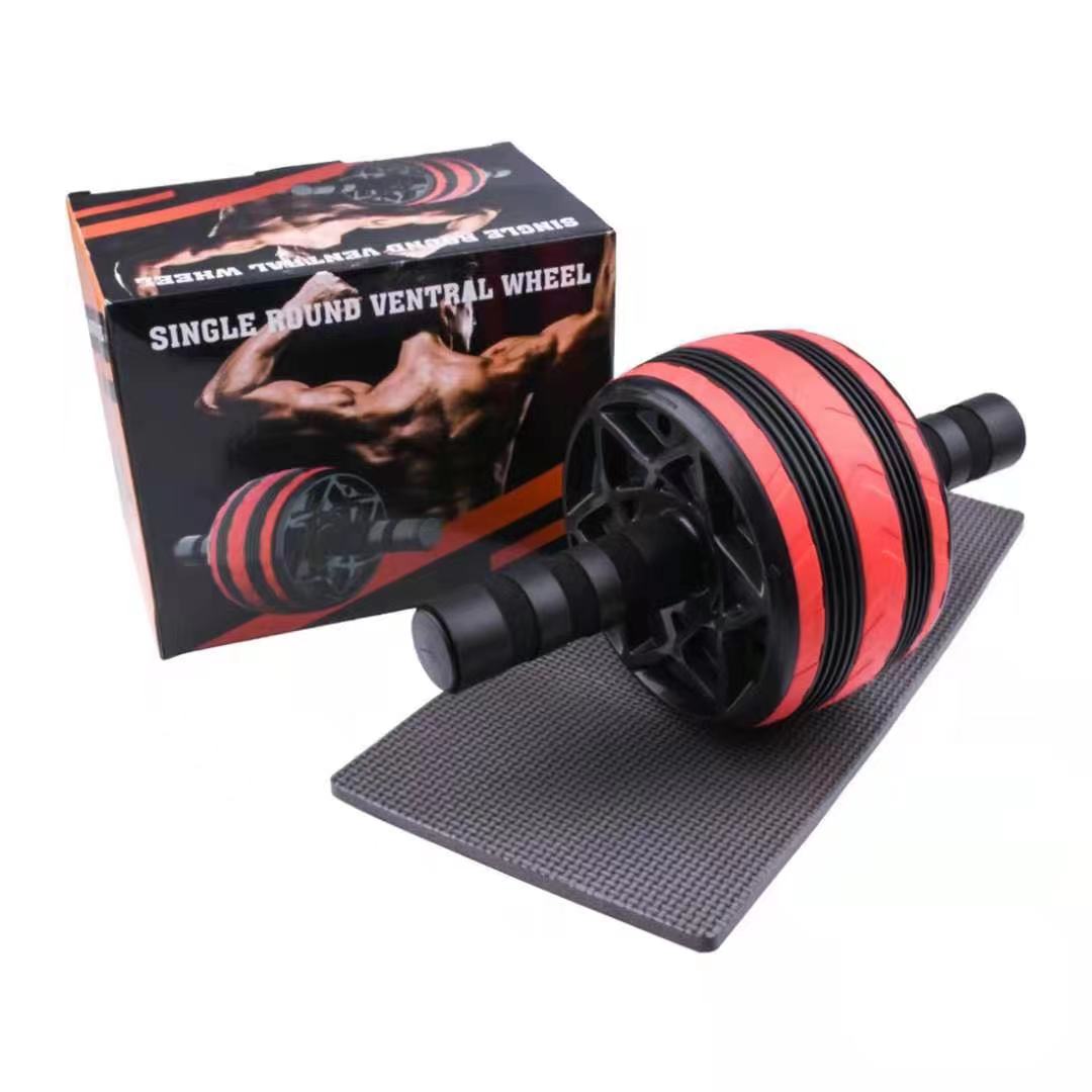 Abdominal Wheel Sports Fitness Equipment Exercise Roller Thin Belly Automatic Rebound Roll Abdominal Machine Men Abdominal Wheel Household