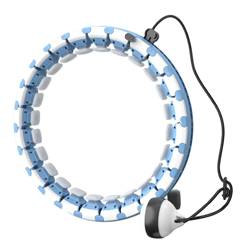 No Drop Hula Hoop New Cross-Border Fat-Reducing Slimming Waist 24-Section Detachable Smart Hula Hoop TW