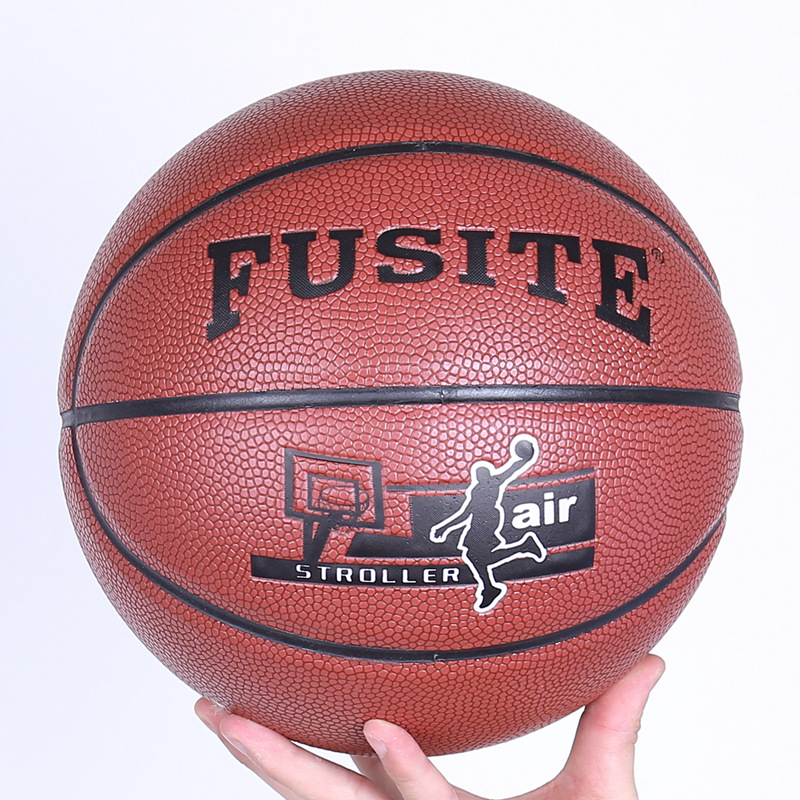 Factory Wholesale Custom Logo No. 5 No. 6 No. 7 Cement Ground for Basketball Training Student Basketball Game Pu Basketball