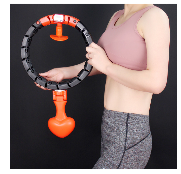 Smart hula hoop woman belly in beauty waist gain weight man weight loss thin body shape web celebrity douyin the same exercise can not drop