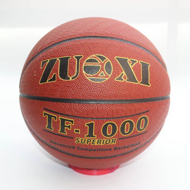 Supply Pu Basketball No. 7 Handmade Adhesive Basketball Custom Pattern Logo School Sporting Goods Factory Wholesale