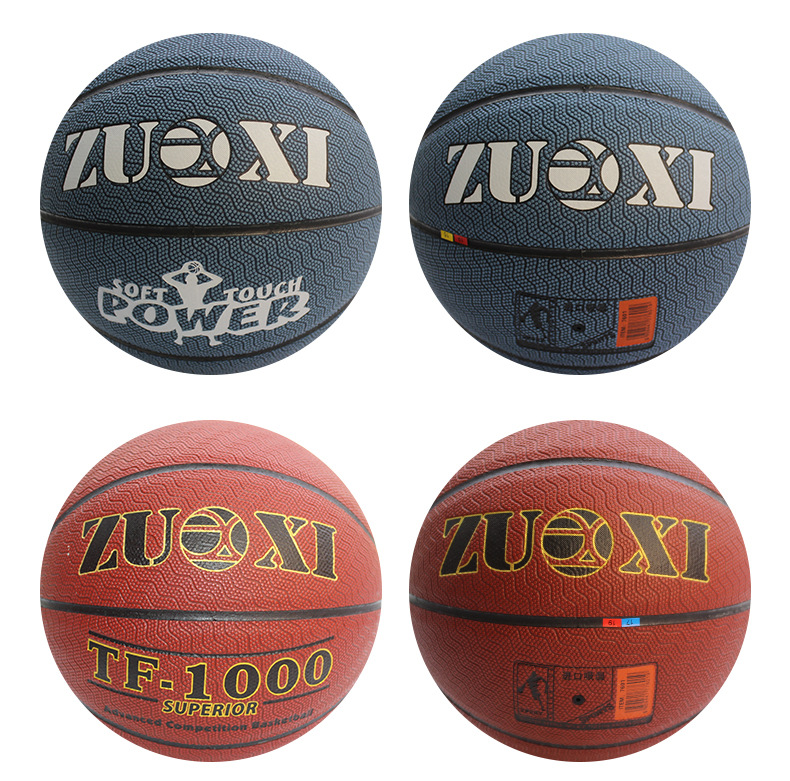 Supply Pu Basketball No. 7 Handmade Adhesive Basketball Custom Pattern Logo School Sporting Goods Factory Wholesale