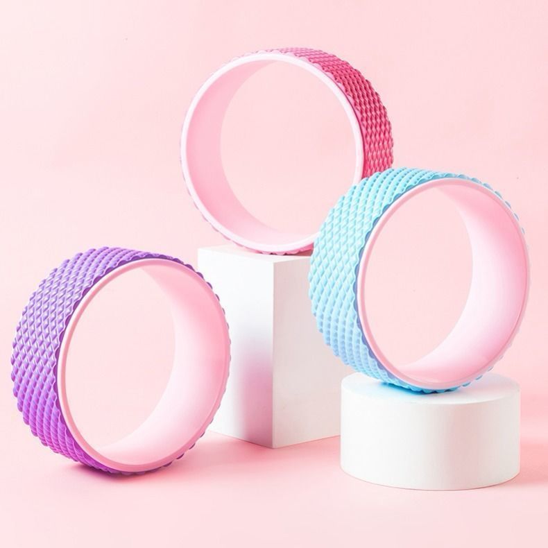 Yoga Wheel Back Bend Artifact Thin Back Thin Shoulder Pilates Roller Stretch Open Back Open Shoulder Yoga Ring Beginner Equipment