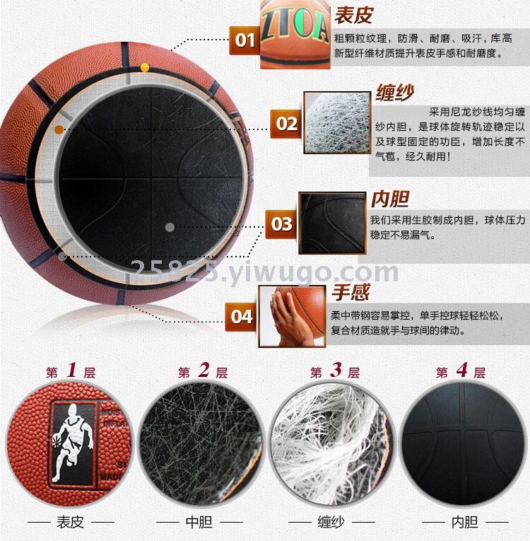 No. 7 PU moisture-absorbing hand basketball training basketball customized indoor and outdoor competition basketball No. 7 PU moisture-absorbing hand basketball training basketball customized indoor and outdoor competition basketball