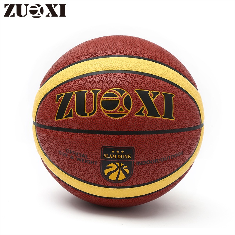 Factory Wholesale Custom Logo No. 5 No. 6 No. 7 Cement Ground For Basketball Training Student Basketball Game Pu Basketball