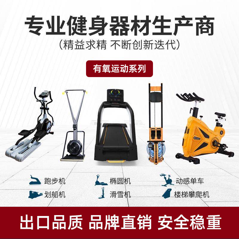 Gym Commercial Large Treadmill Luxury Shock Absorber Treadmill Enterprise Household Multi-Function Reverse Running Walking Machine