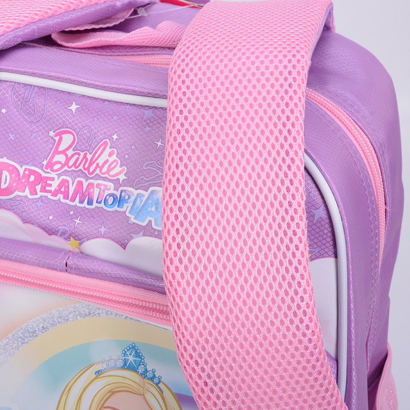 Disney's New Authentic children's backpack Barbie, roller-resistant and competitive backpack for students wholesale Disney's New Authentic children's backpack Barbie, roller-resistant and competitive backpack for students wholesale