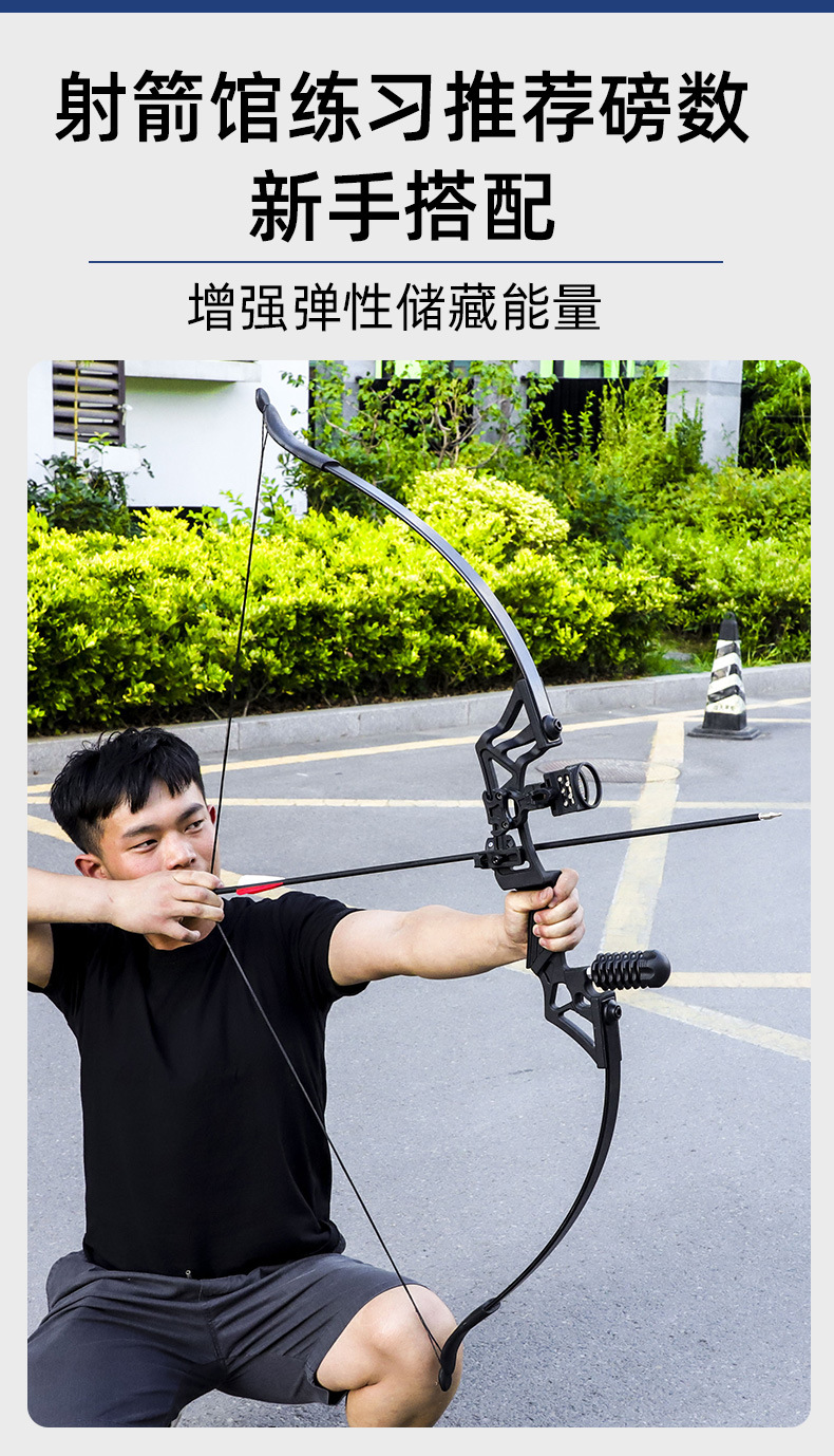 Dele Stone Bow and Arrow Shooting Sports Cam Bow Traditional Bow Archery Equipment Outdoor Alloy Metal Factory Direct Sales
