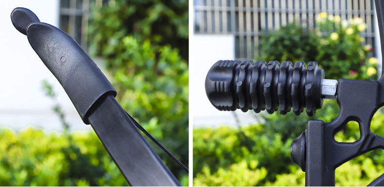 Dele Stone Bow and Arrow Shooting Sports Cam Bow Traditional Bow Archery Equipment Outdoor Alloy Metal Factory Direct Sales