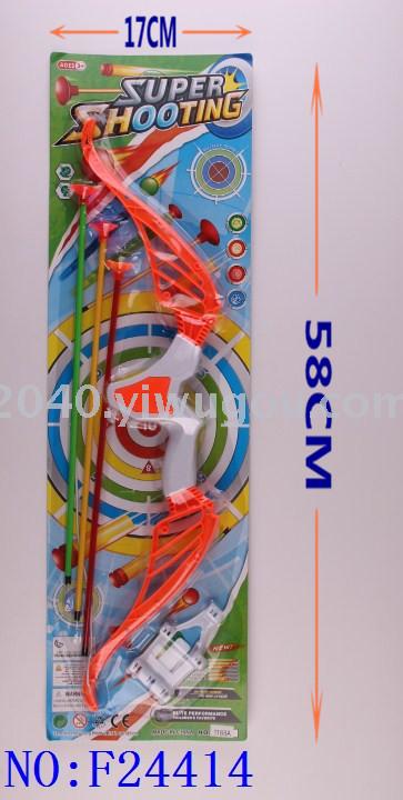 New toys wholesale children shooting toy soft bomb bow and arrow set toys wholesale F24414.