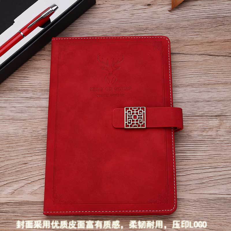 Creative Notepad Set Metal Roller Pen Gift Enterprise Company Gives Business Notebook Gift Set