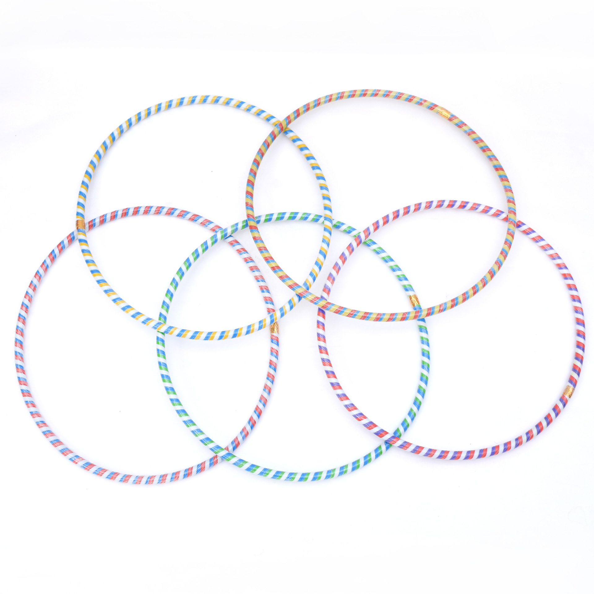 2.4 in Charge of Children's Rattan Hula Hoop Kindergarten Primary School Students Stylish and Versatile Beginner Body-Building Loop